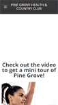 Mobile Screenshot of pinegrovecountryclub.com